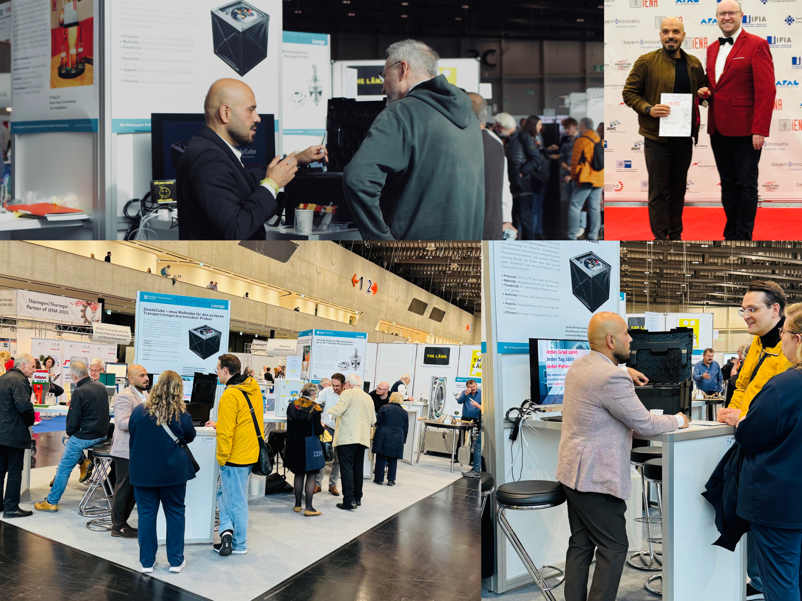 ‘SteadyCube wins the silver medal at the IENA 2025 Inventors’ Fair in Nuremberg’